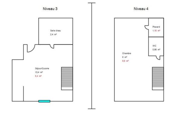 Appartement à vendre    6 pièces • 78 m2 Mende