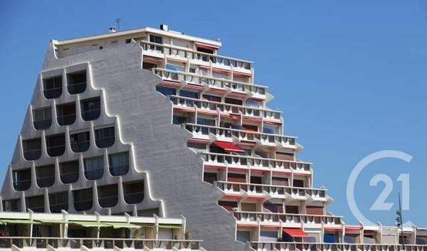 Appartement T1 à vendre  1 pièce - 22,46 m2 LA GRANDE MOTTE - 34