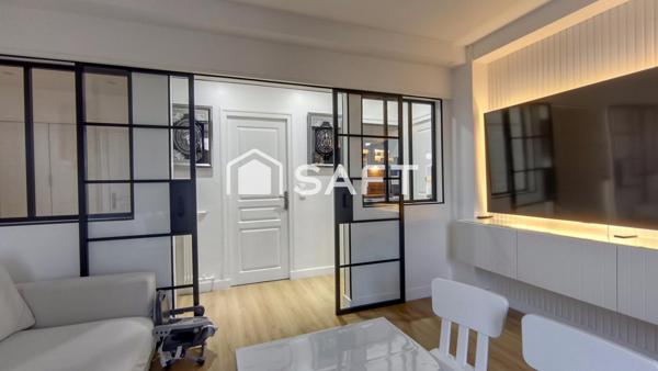 Appartement 4 pièces 3 chambres garage cave