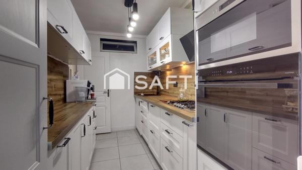 Appartement 4 pièces 3 chambres garage cave