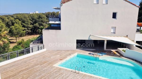 Magnifique T3 Terrasse Garage Parking privé piscine!