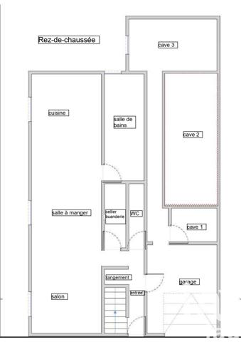 Maison de village 6 pièces de 160 m² à Hatrize (54800)