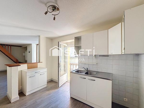 Appartement duplex lumineux