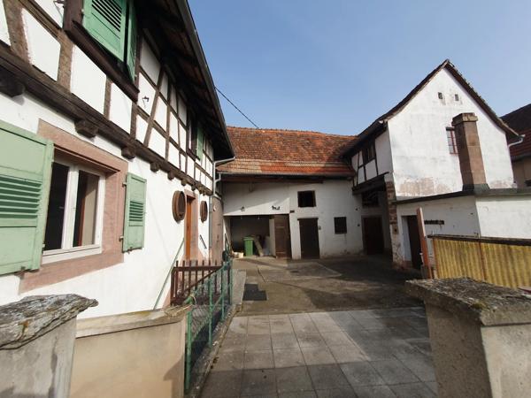 RARE Corps de ferme avec dépendance à vendre à MARLENHEIM (67520)