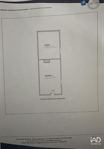 Appartement à vendre 2 pièces 30 m² Bagnolet