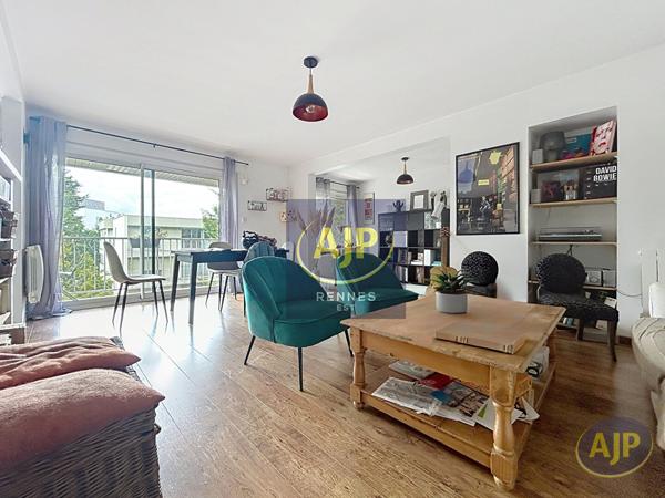 Vente appartement Rennes : 367 000 € - AJP Immobilier Rennes Est