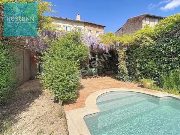 Maison de village à vendre 9 pièces, 6 chambres, 212 m2, Nailloux centre 31560