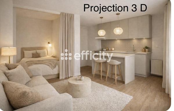 Appartement
         1 pièce
        - 34 m² Exclusivité 61 000 € *