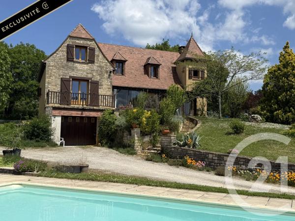 Maison à vendre  6 pièces - 145,85 m 2   GOURDON  - 46