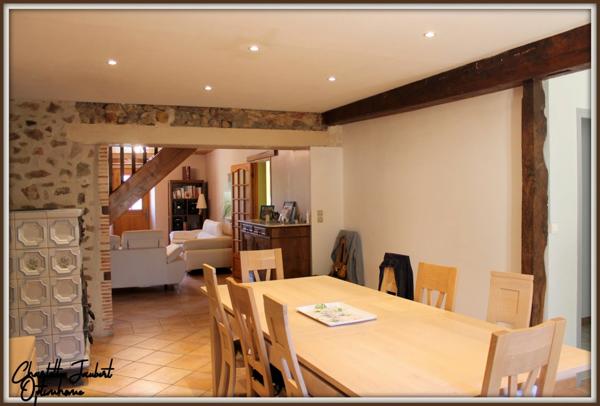 ensemble de 2 maisons en pierre + grand terrain