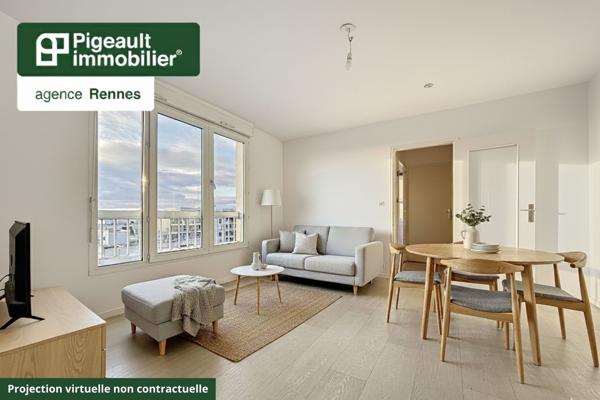 Vente Appartement T 3 - Rennes - Centre Ville