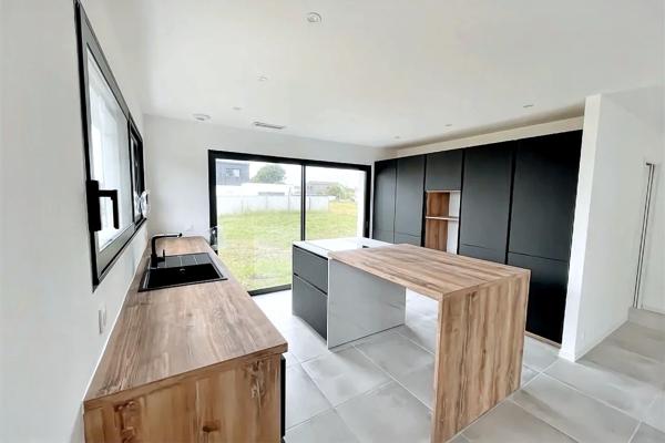 Maison plain pied de 2025, 132m² - 3chambres avec jardin