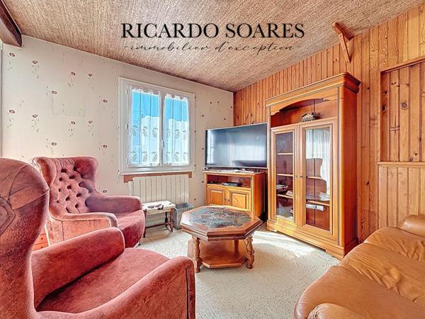 60940 ANGICOURT - MAISON DE PLAIN PIED / SOUS-SOL TOTAL / 2 CHAMBRES / MAGNIFIQUE JARDIN DE 881m2