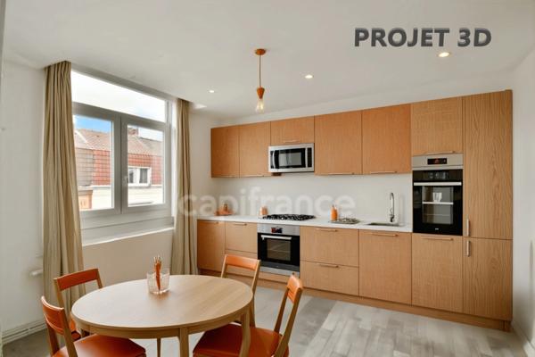 Immeuble mixte avec local commercial libre – Lille - fort potentiel