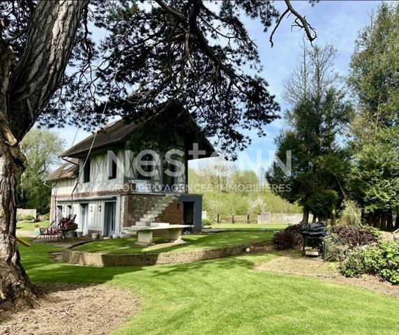 Propriété dans un parc exceptionnel à Bois Guillaume - 5 pièces -160m2 - Bien rare et très bel environnement.