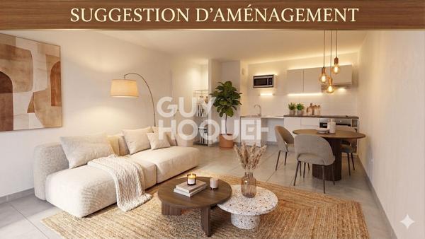 Appartement  2 pièce(s)  45 m2 + Terrasse 13 m2 + PARKING