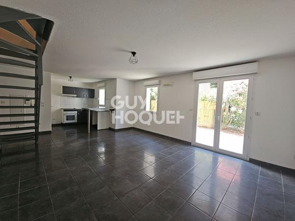 APPARTEMENT T4 DUPLEX 69m² - JARDIN 36m² -GARAGE et PARKING - PROCHE GARE