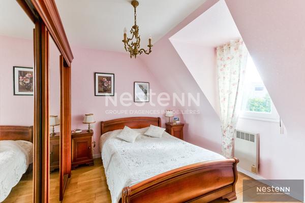 Maison bourg de Trégueux, quatre chambres, vivable de plain-pied, très beau jardin, belle pièce de vie