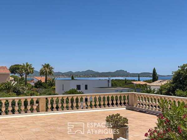 Villa à réinventer avec vue mer et sur l’ Estérel