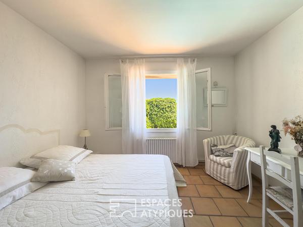 Villa à réinventer avec vue mer et sur l’ Estérel