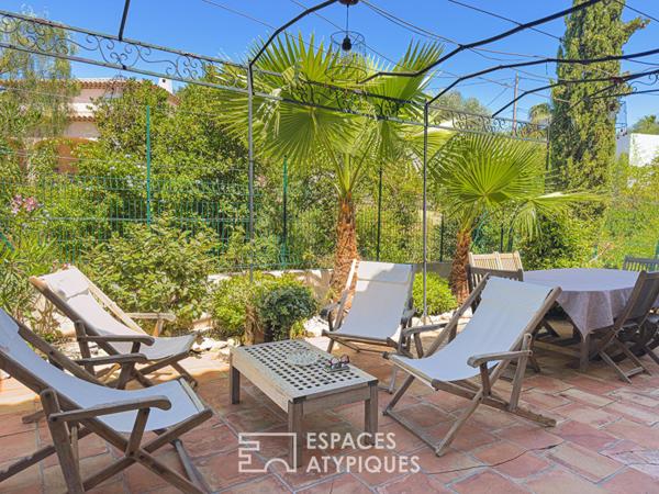 Villa à réinventer avec vue mer et sur l’ Estérel