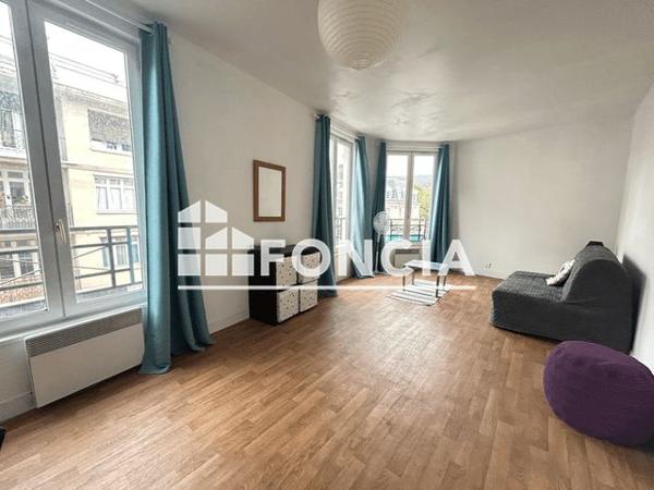 Location Studio 29.64 m² - 23 RUE LOUIS RICARD Rouen 76000