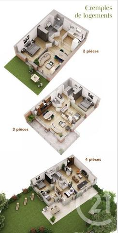 Appartement T4 à vendre  4 pièces - 96,35 m2 MONTREUIL SUR MER - 62