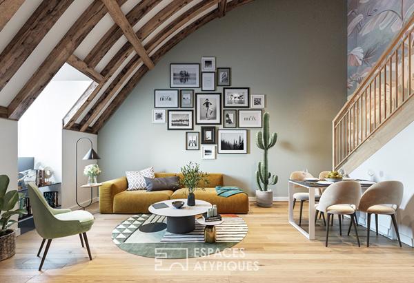 Duplex d’exception dans un lieu d’histoire