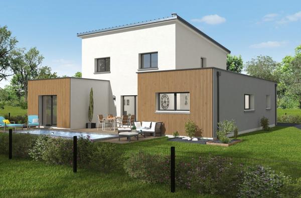 Terrain + Maison à vendre 5 pièces - 177 m²