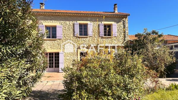 Mas en Pierre de 138 m² (4 chambres) sur 798 m²