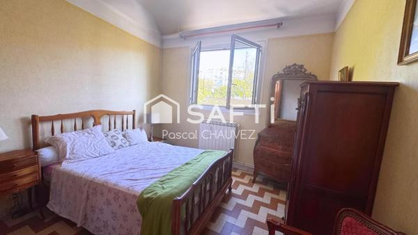 Appartement T3/4 Traversant – Secteur Vallier 13004 Marseille