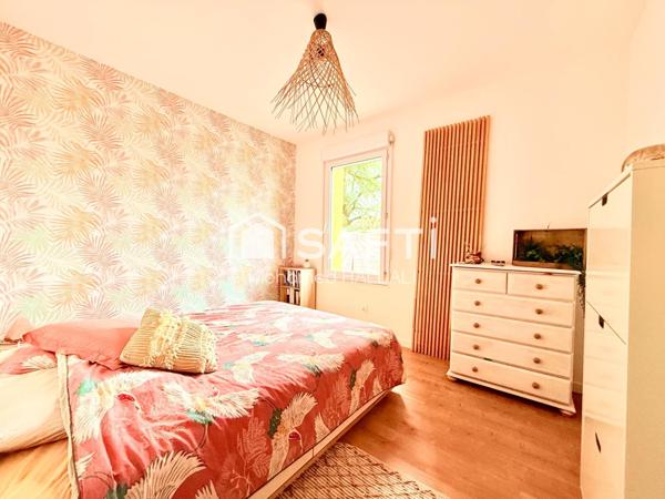 Maison plein pied, 4 chambres, jardin