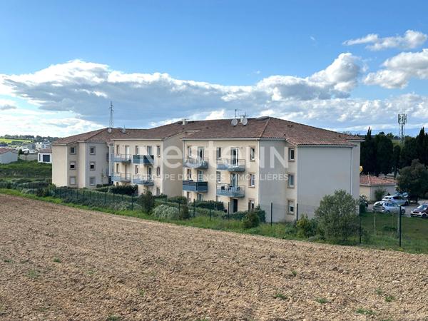 Appartement T2 meublé avec terrasse et parking privatif, secteur Rocadest Carcassonne