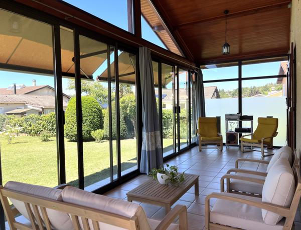 Tignieu-Jameyzieu (38230) TIGNIEU MAISON 98 m² SUR TERRAIN PLAT ET ARBORE DE 900 m² SUR DEMI SOUS/SOL