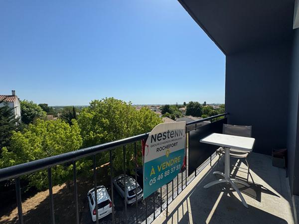 A 10 min de Rochefort : Tonnay-Charente Appartement 68m² T3 2 chambres, balcon et garage