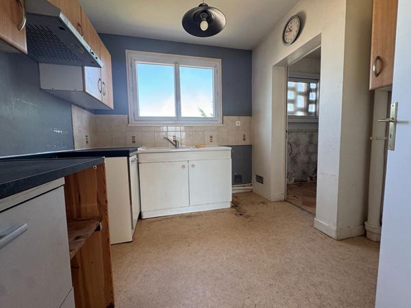 A 10 min de Rochefort : Tonnay-Charente Appartement 68m² T3 2 chambres, balcon et garage