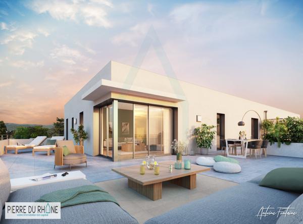 Francheville (69340) Vends Francheville (69340) Appartement en Attique T4 de 96m² et 100m² terrasse