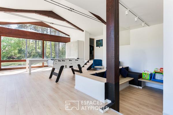 Villa d’architecte avec piscine et parc arboré aux portes de Montauban