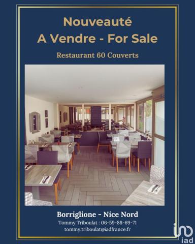 Restaurant à vendre 110 m² Nice