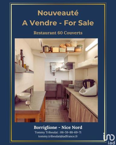 Restaurant à vendre 110 m² Nice