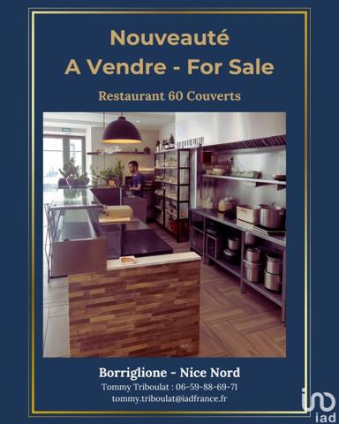 Restaurant à vendre 110 m² Nice