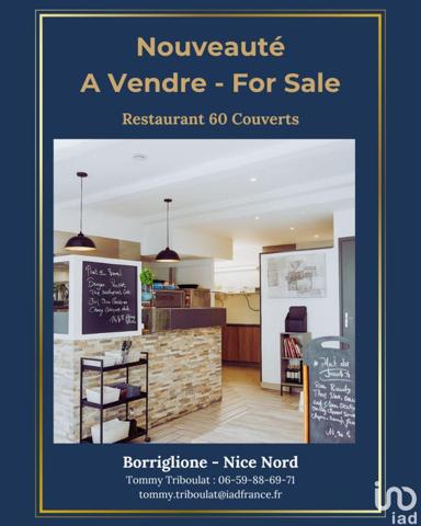 Restaurant à vendre 110 m² Nice