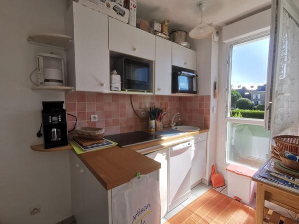 Appartement 2 pièces 40m2 avec grand balcon à deux pas de la plage du Fogeo - Arzon