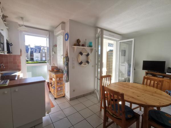 Appartement 2 pièces 40m2 avec grand balcon à deux pas de la plage du Fogeo - Arzon