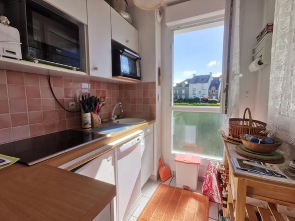 Appartement 2 pièces 40m2 avec grand balcon à deux pas de la plage du Fogeo - Arzon