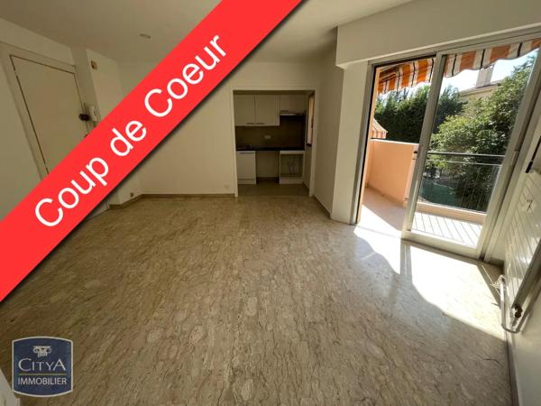 Appartement à louer 1 pièce 26.9m² Le Cannet (06110)