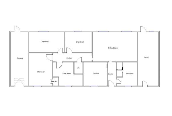Maison 4 pièces - 90 m² Exclusivité