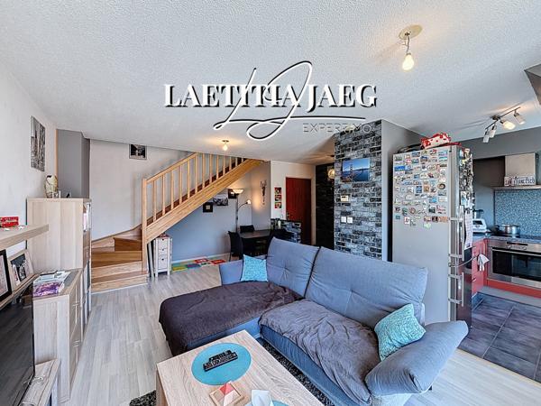 Benfeld (67230) Charmant duplex 4 pièces avec balcon