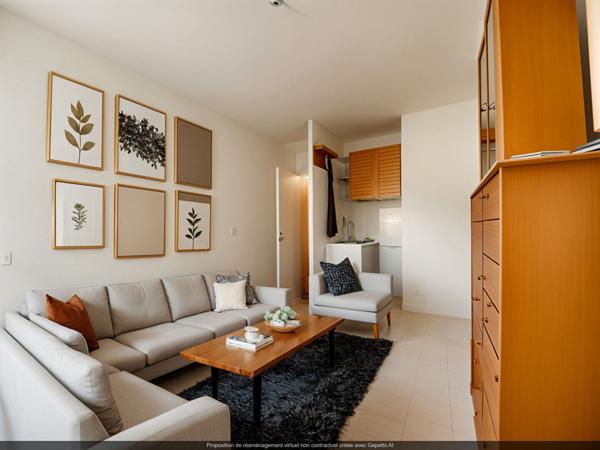 Nantes Rond-Point de Paris - Appartement 1 pièce(s) 17 m2 avec garage,  
Nantes 44300