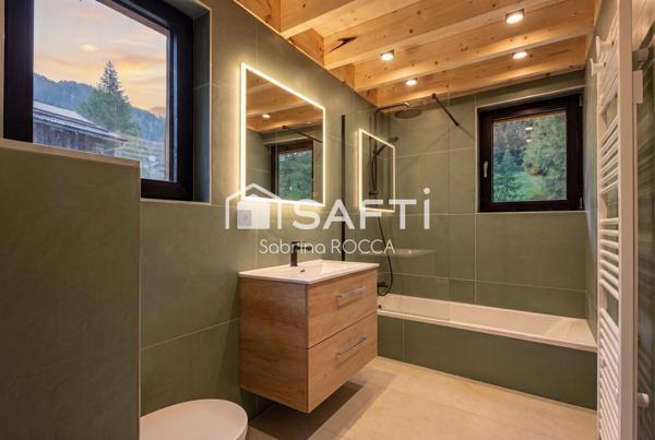 LA PLAGNE – CHALET INDIVIDUEL 193 m² – 6 CHAMBRES – ESPACE BIEN-ÊTRE – SKIS AUX PIEDS – DOMAINE SKIABLE PARADISKI